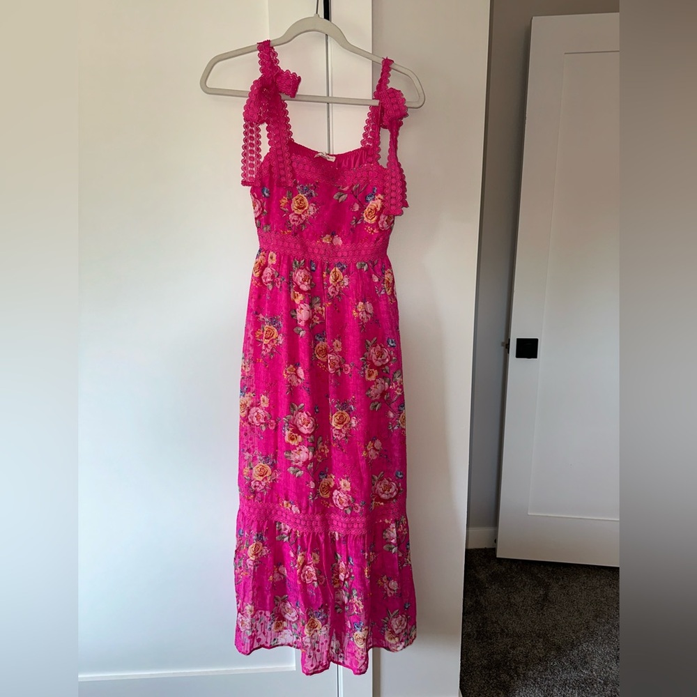 Floral midi sundress